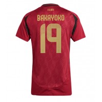 Belgien Johan Bakayoko #19 Fußballbekleidung Heimtrikot Damen EM 2024 Kurzarm